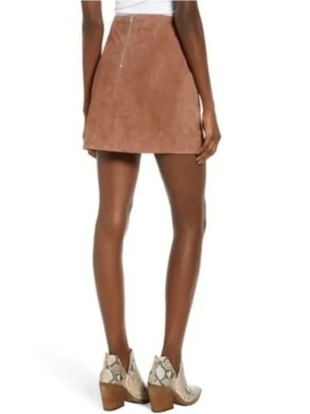 🇨🇦 BLANKNYC Leather Suede Miniskirt